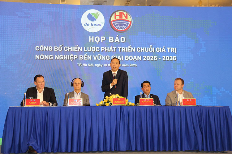 De Heus và Hùng Nhơn công bố chiến lược phát triển nông nghiệp bền vững